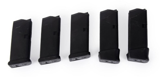 Lot of Five Glock Magazines