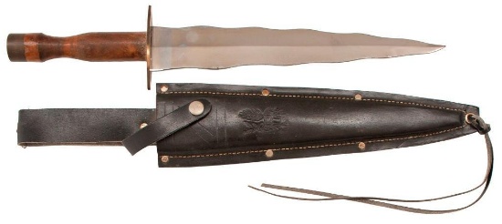 Contemporary Bowie Knife with Sheath