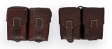 Lot Of Four Yugoslavia 8MM Ammo Pouches