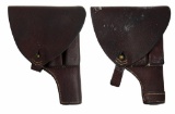 Lot Of Two Swedish 1907 Browning Military Holsters