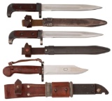 Lot of Three AKM Bayonets