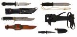 Lot of Four Edged Weapons