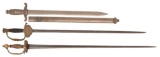 Lot of Three Edged Weapons
