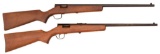 **Lot of Two Incomplete Stevens Springfield Model 15 Rifles