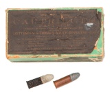Original Box Of 50 No 38 Cartridges By Crittenden & Tibbals South Conventry Conn