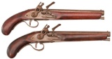 Pair of Contemporary Spanish Flintlock Pistols