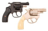 Vintage Uniwerk Volcanic 22 Type G Blank Gun Pistol & RTS Revolver Blank Gun