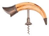 Fine Silver-Mounted Corkscrew