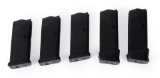 Lot of Five Glock Magazines