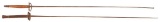 Pair of Fencing Foils