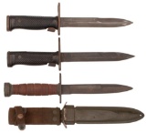 Lot of Three American Bayonets
