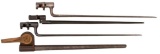 Lot of Three Bayonets