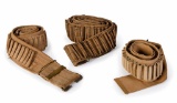 Lot of Three Cartridge Belts