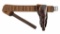 M1885 US Mills Cavalry Canvas and Leather Belt With Holster