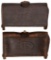 Lot of Two Indian War Era Infantry Leather US .45-70 Cartridge Boxes