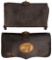 Lot of Two Indian War Era Infantry Leather US .45-70 Cartridge Boxes