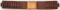 M1892 Blue Officers .38 Caliber Mills Canvas Looped Cartridge Belt