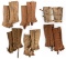 Lot of Six Sets of US Military Leggings