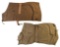 Lot of Two M1912 US Cavalry Horse Covers with Surcingles