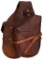 M1912 US Cavalry Service Enlisted Man's Leather Pommel Pockets