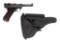 **WW2 German P.08 Pistol with Holster