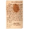 Letter of Safe Conduct for William Garl Brown, Jr. Signed by Captain Samuel H. Walker, August 1847