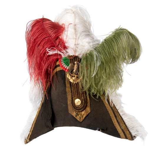 Mexican General Officer's Chapeau Attributed to Santa Ana