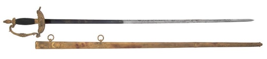 Peter Knecht Mexican Formal Dress Sword with Scabbard