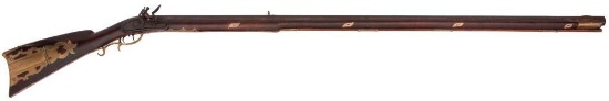 American Fullstock Flintlock Longrifle