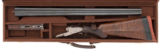 **Cased L.C. Smith Grade 3 SIdelock Side by Side Shotgun