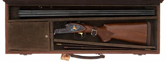 *Cased Marlin LC Smith Side by Side Shotgun