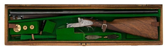 **Cased Composed Pair of Cogswell & Harrison "Avant Tout" Sidelock Shotguns