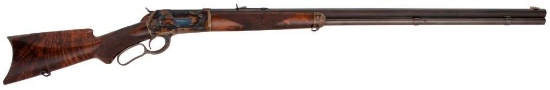 Turnbull Restored Rare Winchester Model 1886 Deluxe Rifle with 32" Barrel