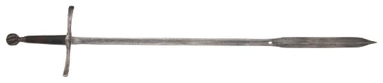 A Scarce German Boar-Sword Formerly the Property of a Germanic Margrave