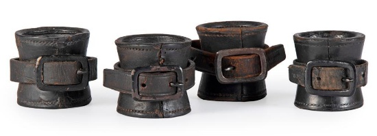 Lot of Four M1859 Civil War US Cavalry Carbine Sockets