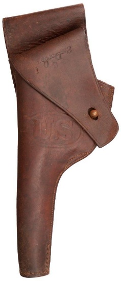 US M1892 US .38 Caliber Type V Leather Holster