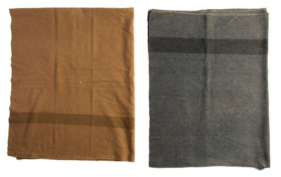 Lot of Two M1904 US Cavalry Blankets