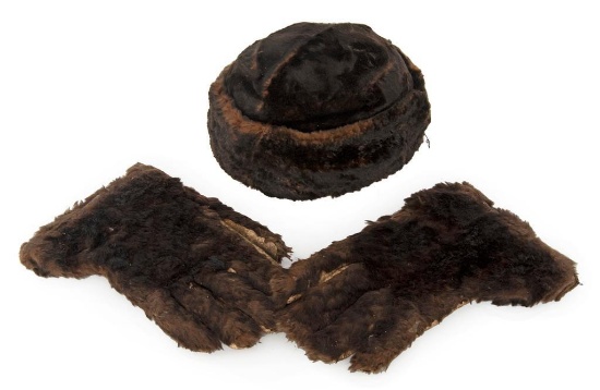 Seal Skin Hat & Gloves