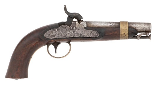 Rare Ames Revenue Cutter Service Model 1842 Boxlock Pistol