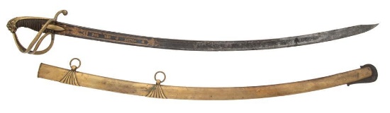 Presentation Presidential Dress Sword of Santa Anna, Captured at San Jacinto