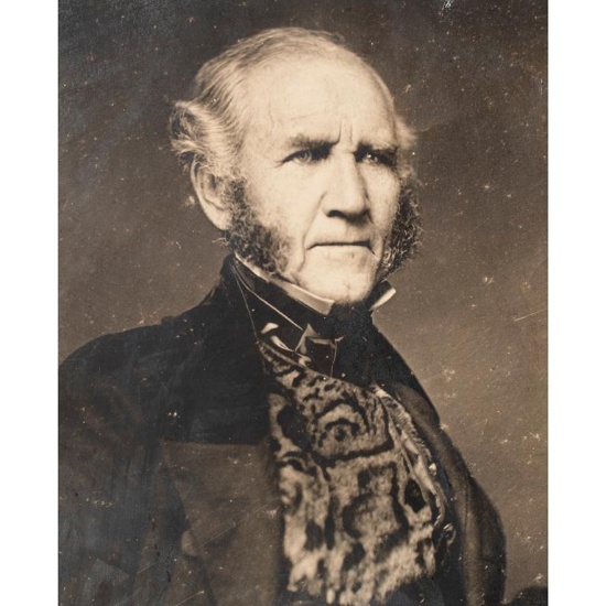 Salt Print of General Sam Houston as Member of US Senate