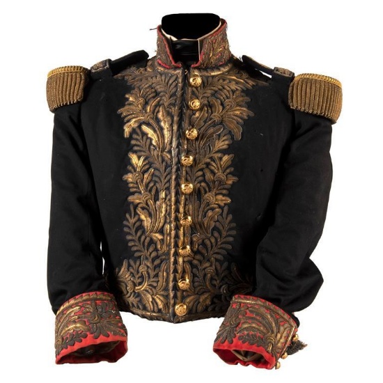 Republic of Mexico Presidential-Grade Full Dress Coat Attributed to Santa Anna