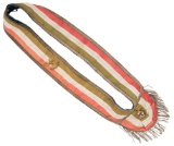Mexican Presidential Sash of Antonio Lopez de Santa Anna