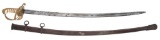 Mexican Dragoon Saber Attributed to Lieutenant Santiago Tapia