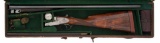**Cased James Lang & Co. Sidelock Side by Side Shotgun