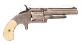 Engraved Smith & Wesson No. 1 1/2 Second Issue Revolver