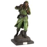 French Legionnaire Bronze Sculpture by Jean Louis Gregoire