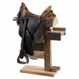 M1859 McClellan Saddle with Rawhide Covered Tree
