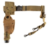 M1910 Mills US Officer's Belt Set with Web M1902 Saber Hanger and Swivel Holster