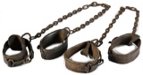 Lot of Two M1874 and M1878 US Cavalry Butler Varney Hobbles and Side Lines